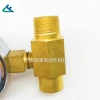 A 2.5Mpa pressure gauge with an oxygen bridge for pressure measurement Application Scenario